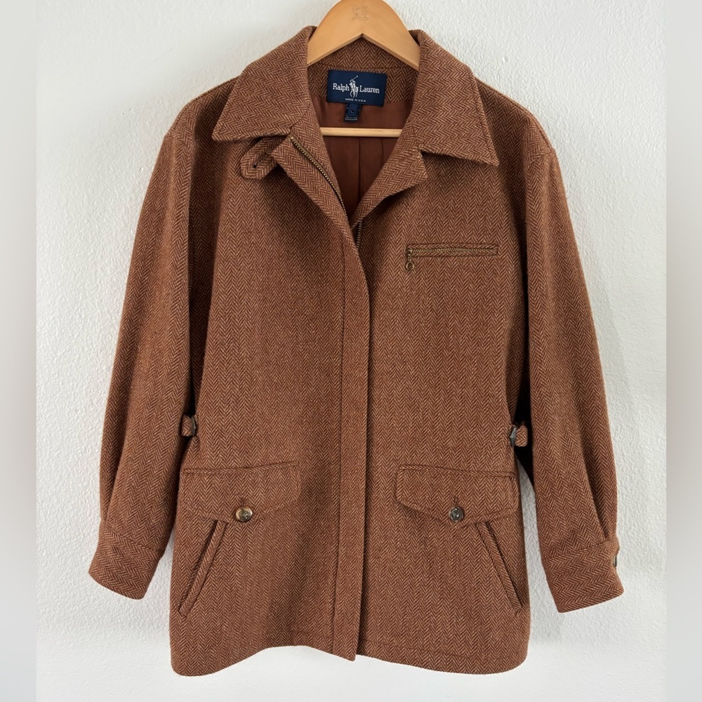 Ralph Lauren Tan Pea Coat